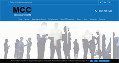 Desktop Screenshot of mccaccountants.co.uk